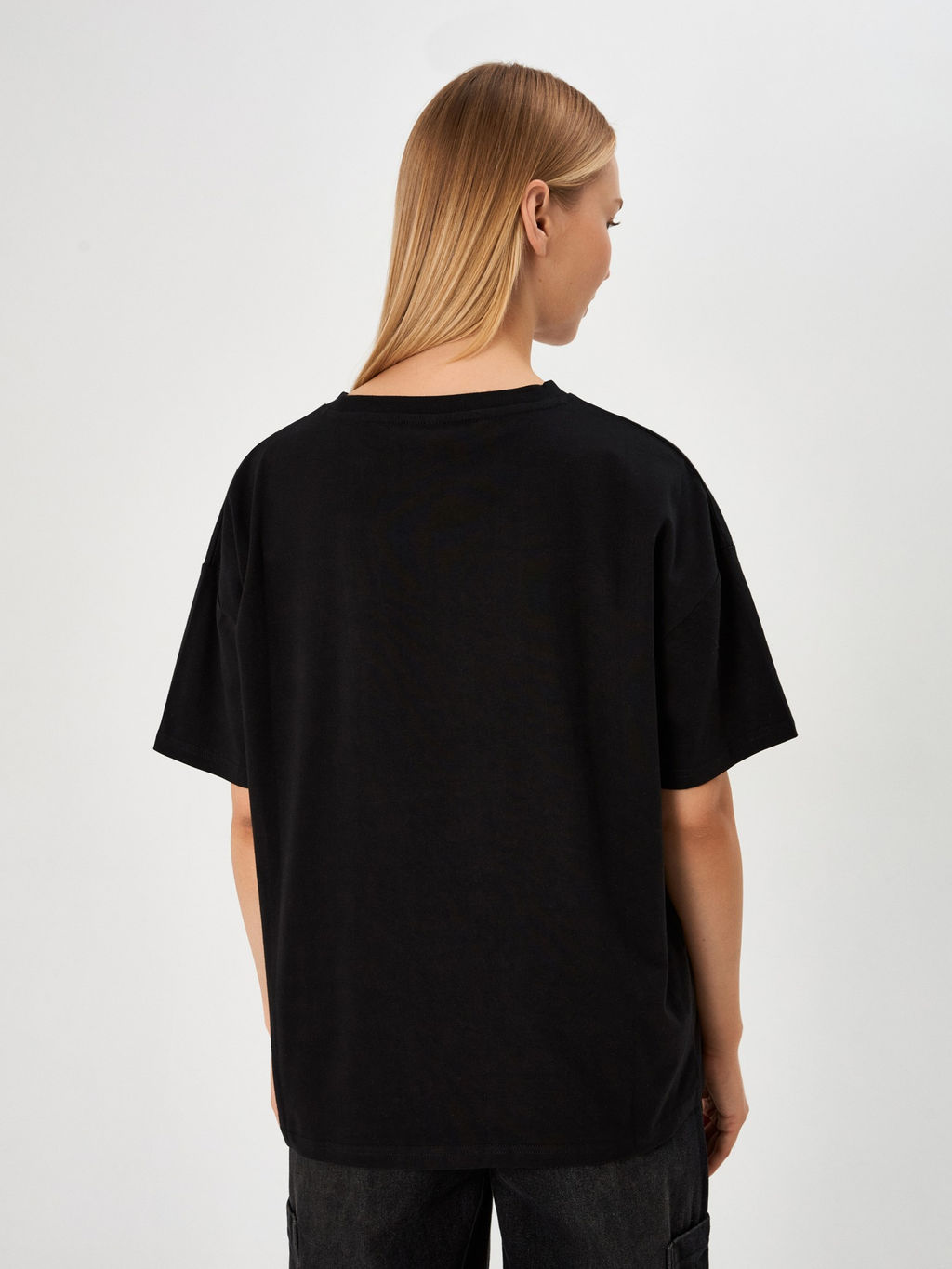 10200510070 Футболка жен. Pathos синий принт - Concept club фото 3