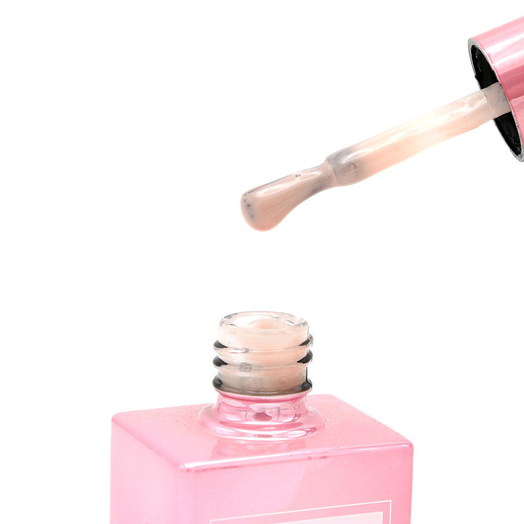 Каучуковая база для гель лака френч, Rubber Base Coat French, 15 мл., Global Fashion 09  фото 8