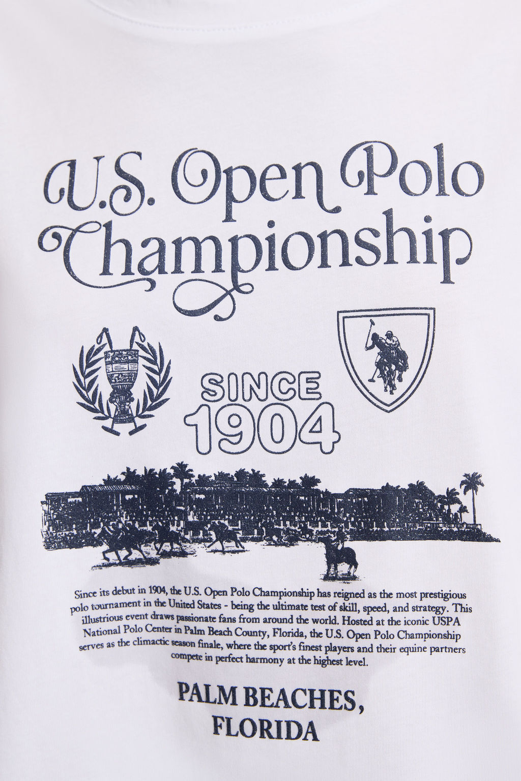 Kad_n Beyaz Bisiklet Yaka Ti__rt - U.s. polo assn фото 6