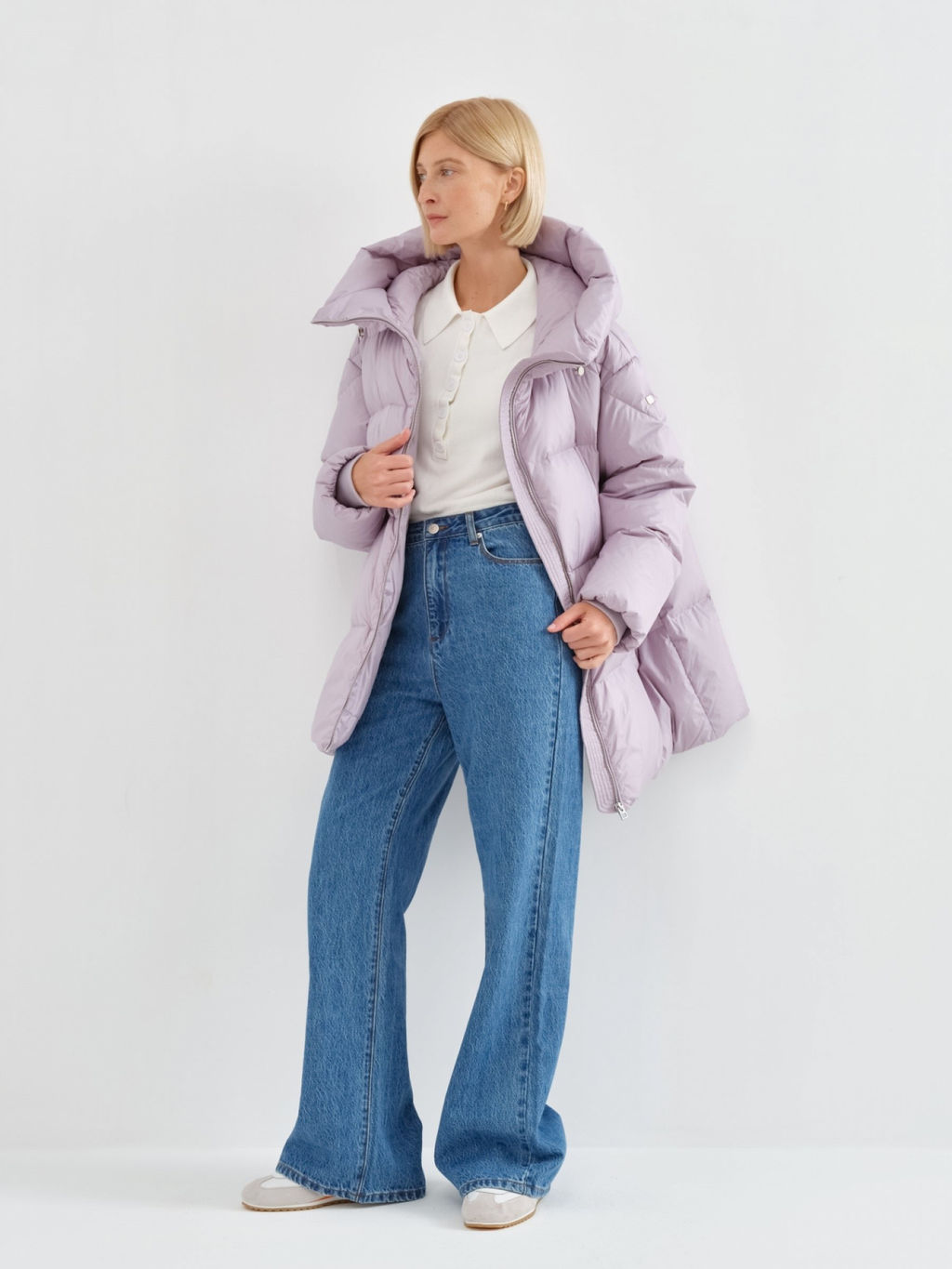 Conso/WDM 230549 - lavanda Пуховая куртка  фото 2