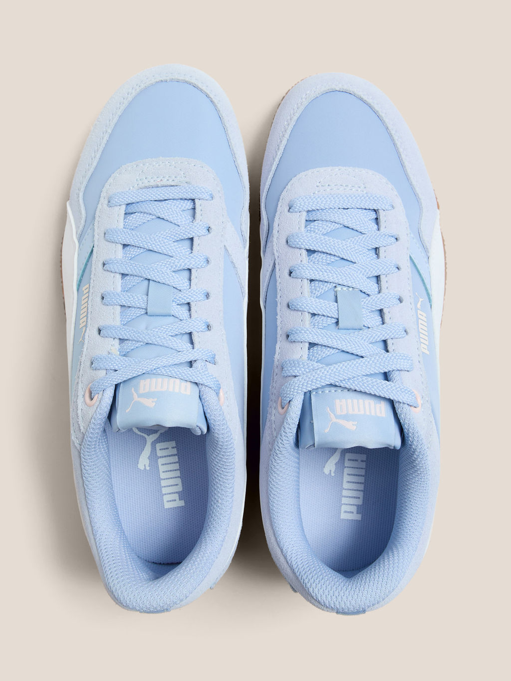 Женские кроссовки PUMA BELLA DONNA NYLON Артикул 4589292, небесно-голубой