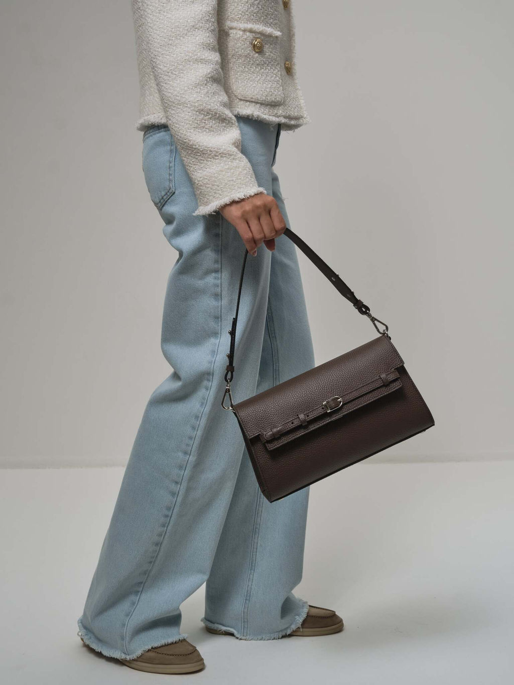 Сумка Emma DBR 31112 коричневый торф  фото 4