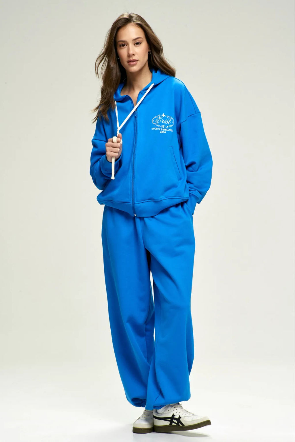 Худи ZIP Wellness Electric Blue - Erist store фото 2