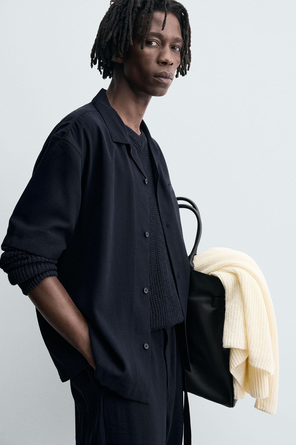 FLOWING RELAXED FIT SHIRT - Zara фото 6