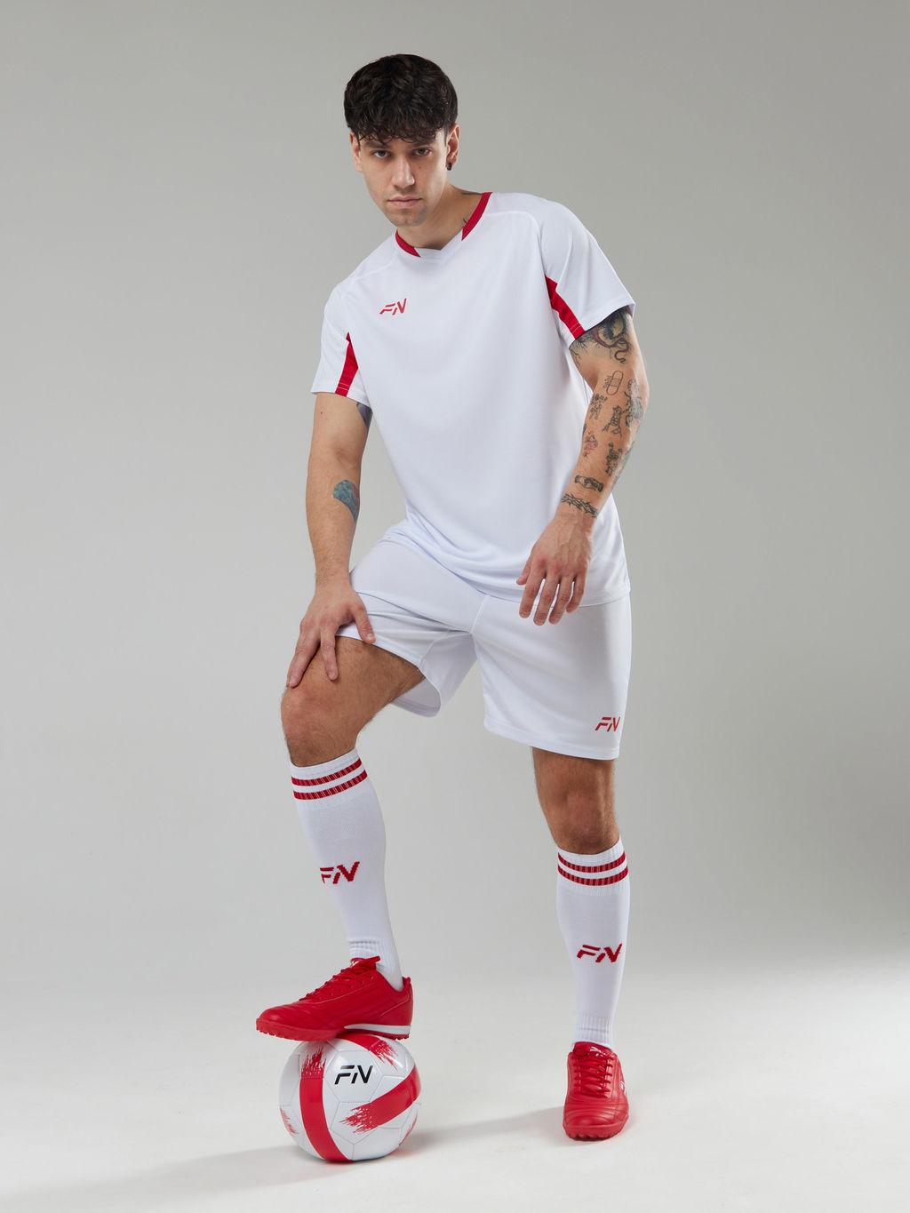 Футбольная форма FN Fame (White/Red)