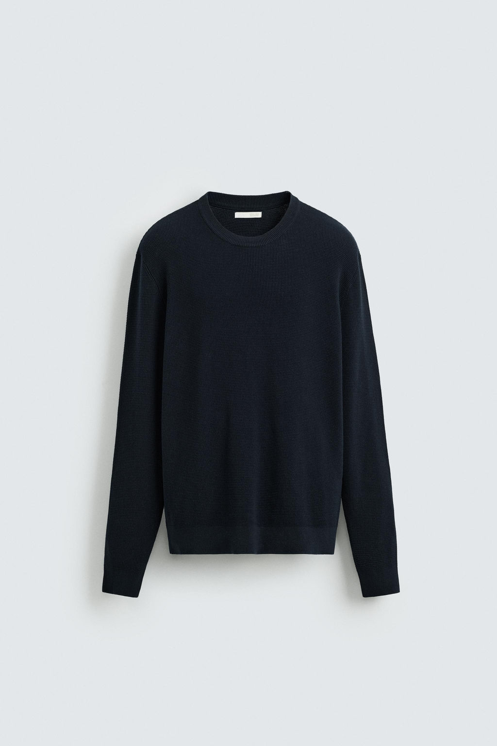 REGULAR FIT TEXTURED SWEATER - Zara фото 7