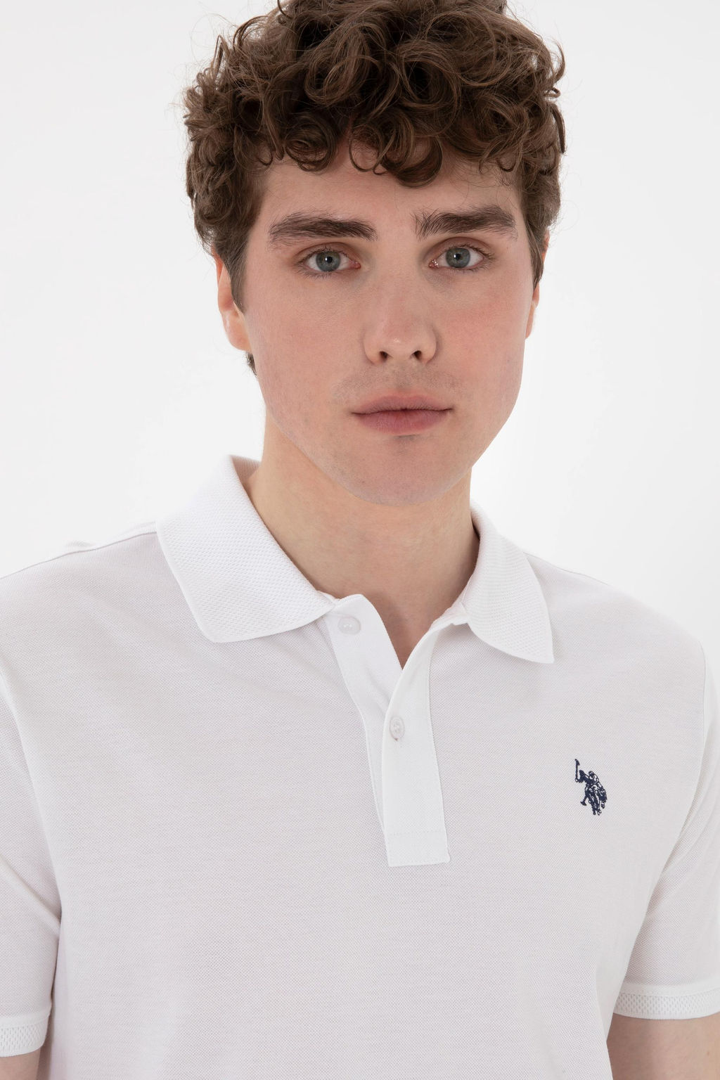 Erkek Regular Fit Polo Yaka Beyaz Basic Ti__rt Sepette S_rpriz _ndirim - U.s. polo assn фото 9