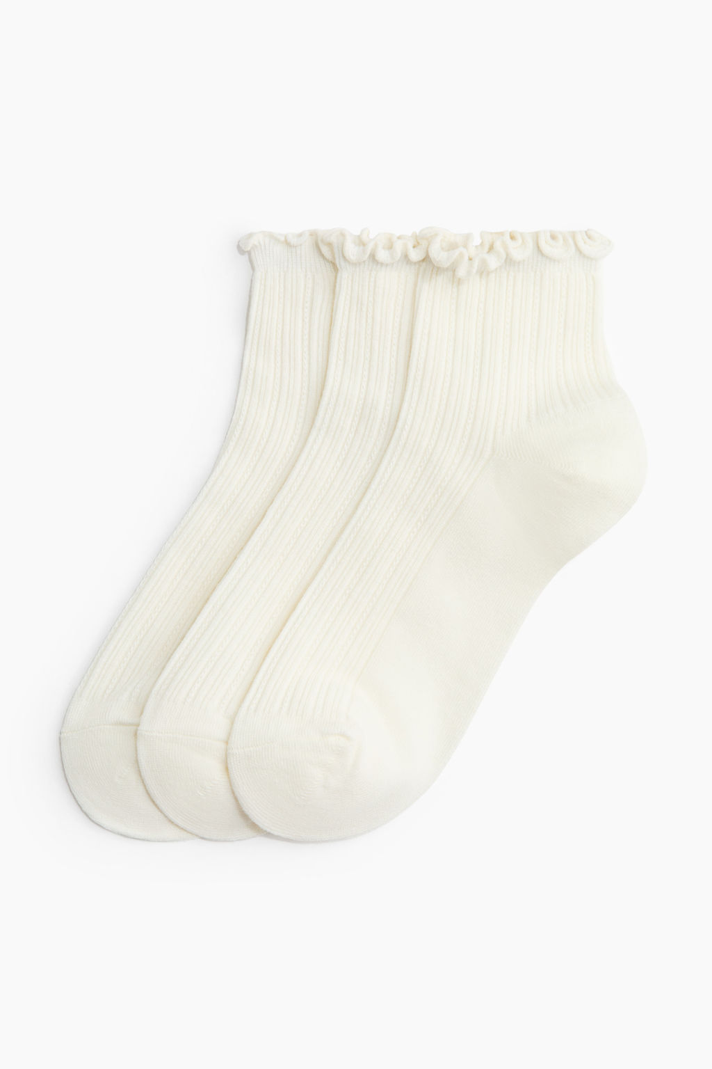 Pack de 3 calcetines tobilleros en punto de canal? - H&m фото 2