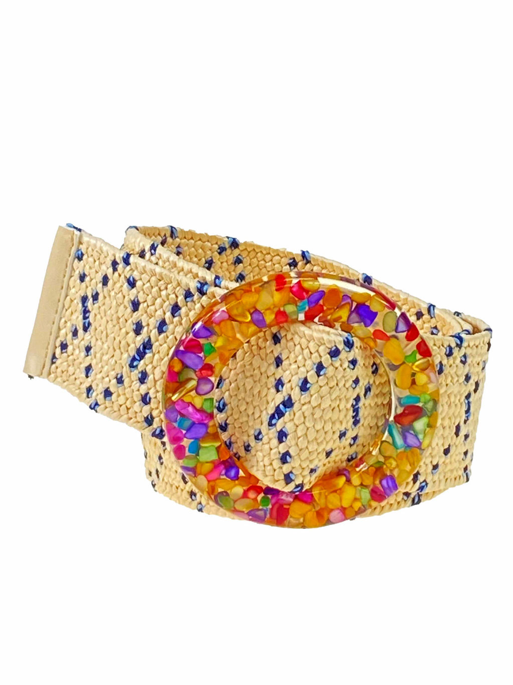 Ремень женский из натуральной кожи, цвет черный - Greta фото 3