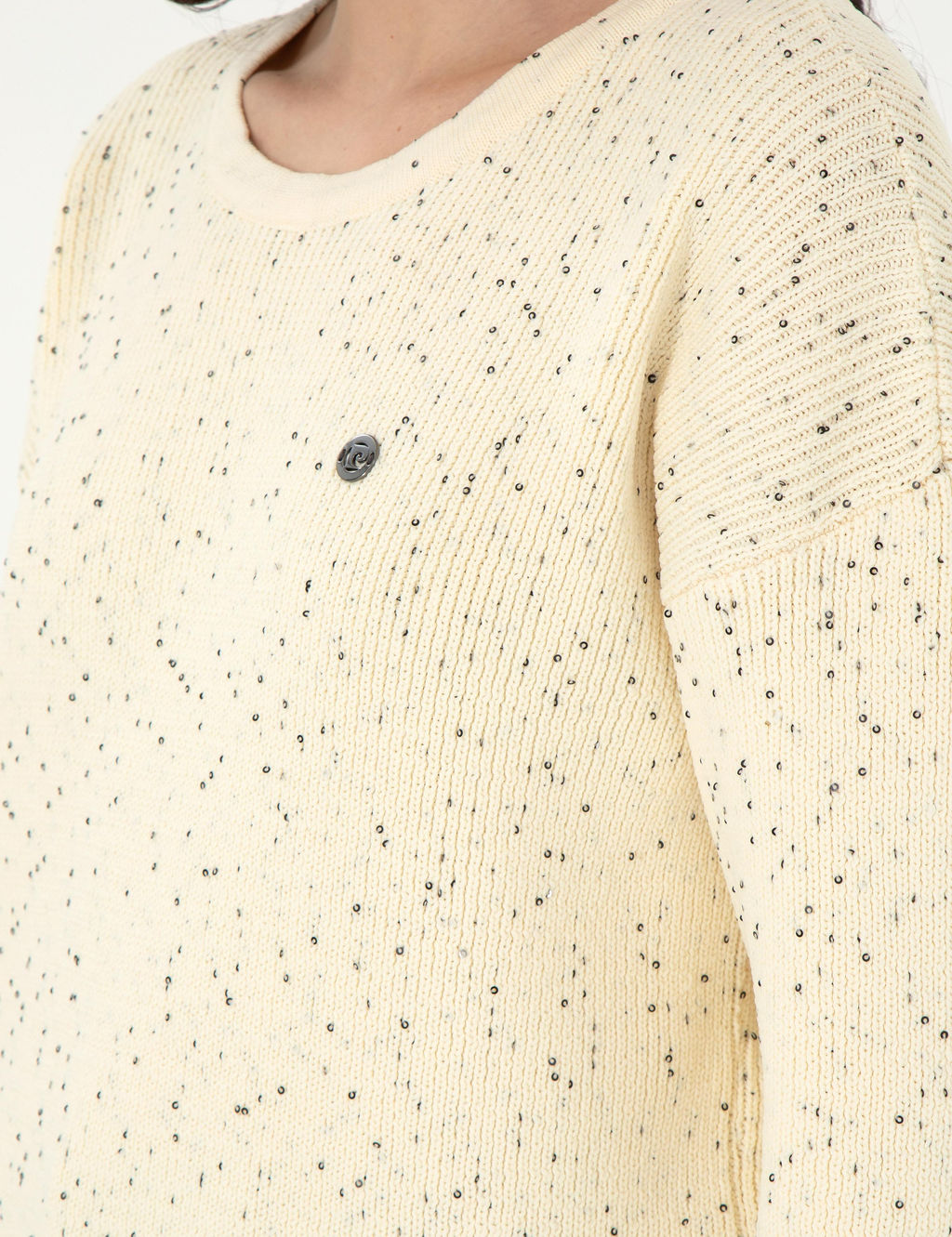 Ekru Comfort Fit Kazak - Pierre cardin фото 7