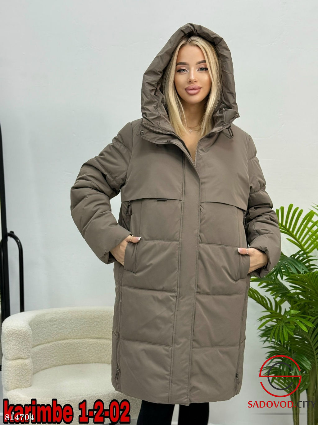 Куртка женская с капюшоном - Bruno фото 3