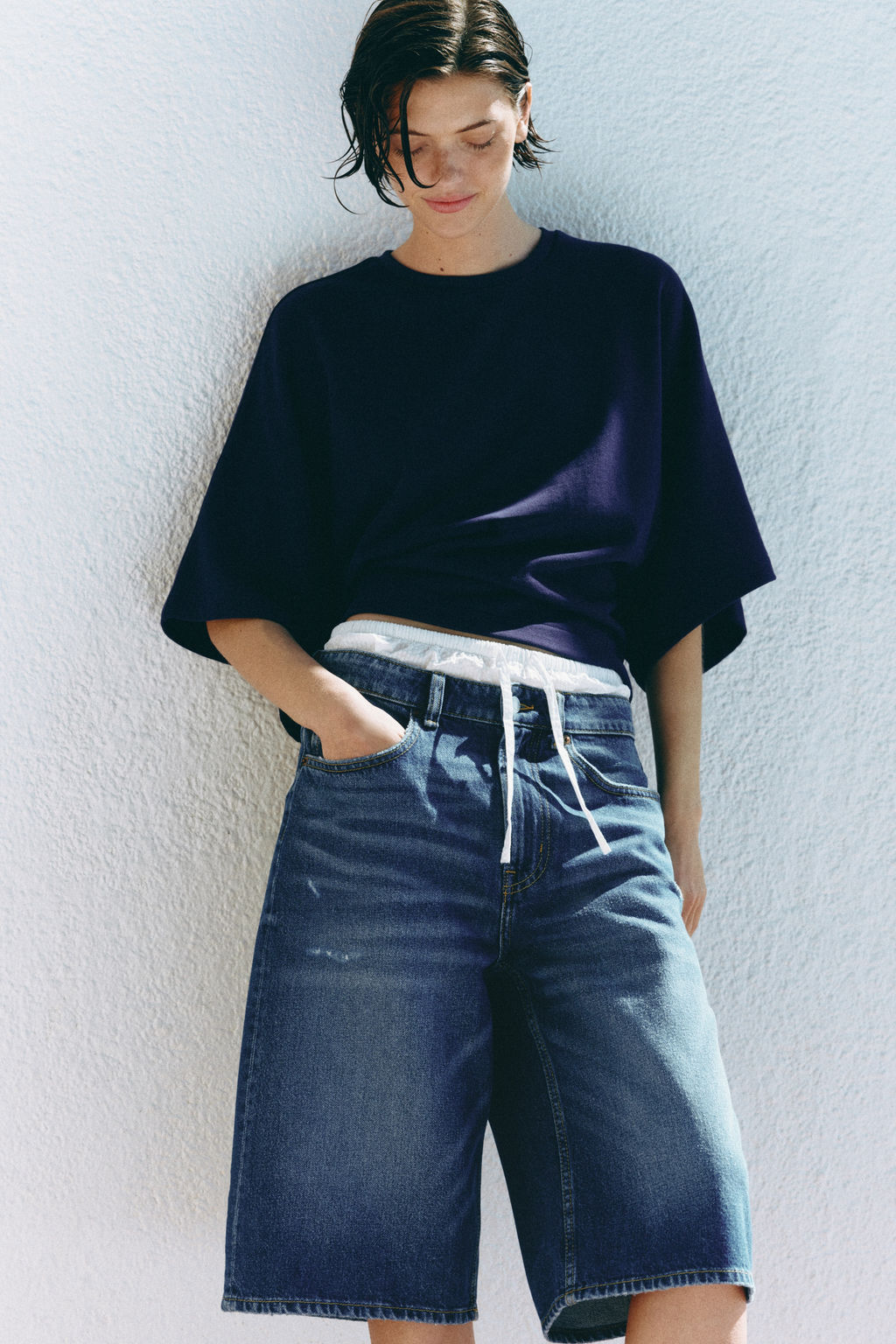 Bermudas en denim - H&m фото 10