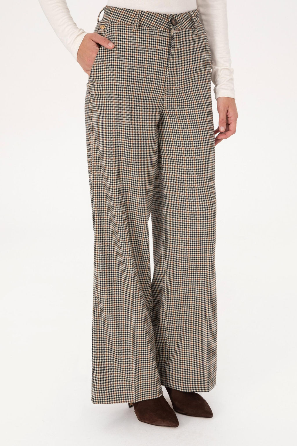 Kad_n Kahverengi Loose Fit Kanvas Pantolon - U.s. polo assn фото 2