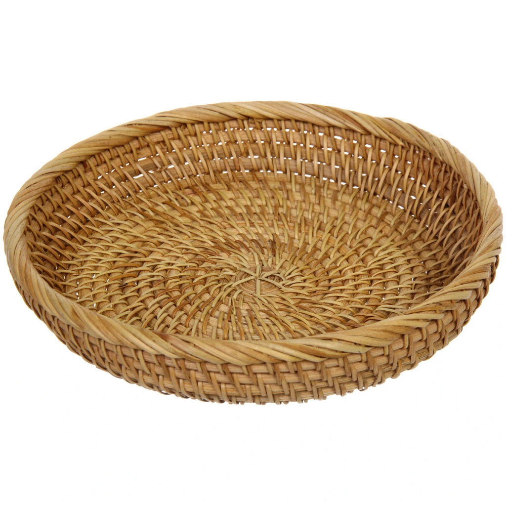 Сухарница плетеная из ротанга "Boho style" 21*4см