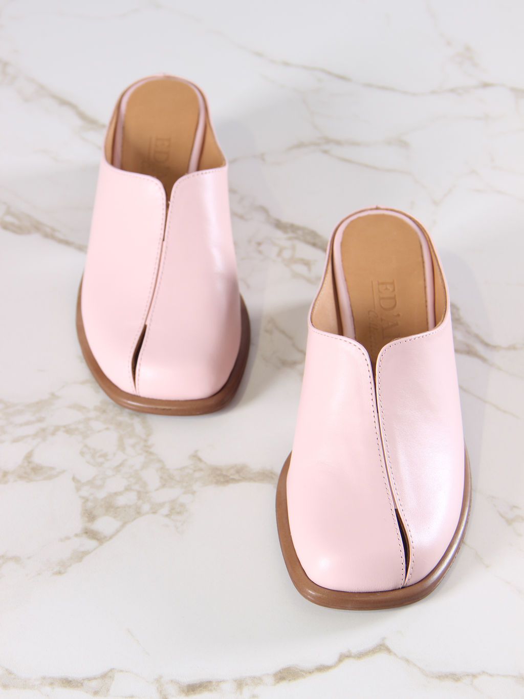 Сабо 5200.23663br.Розовый+коричневый