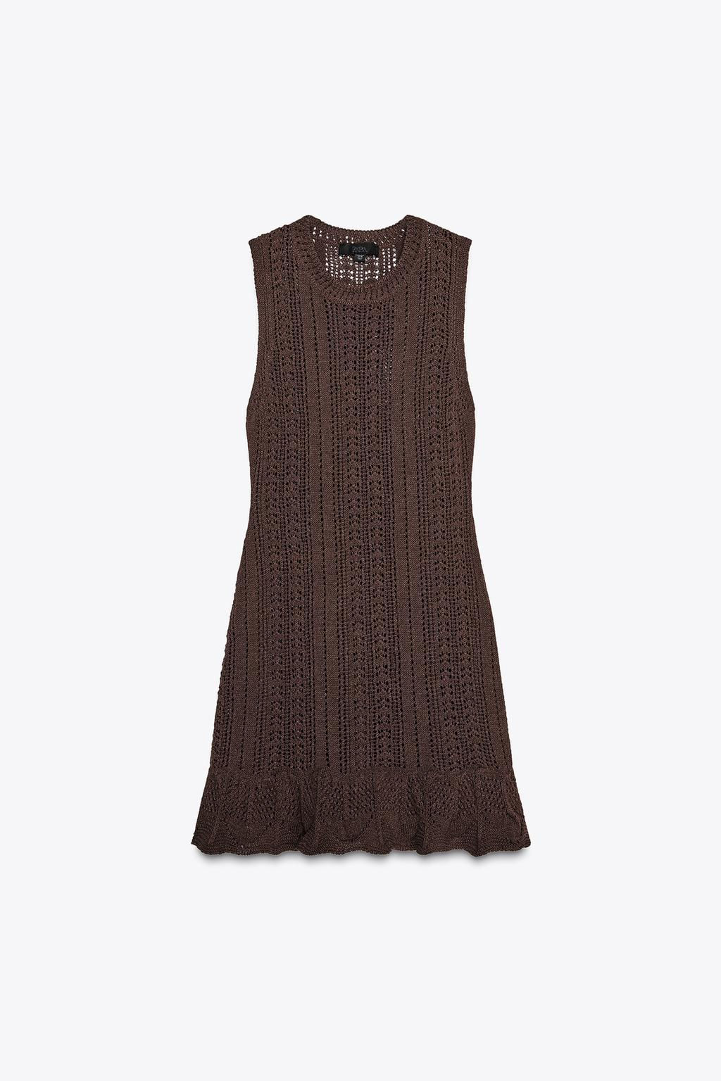 KNIT MINI DRESS - Zara фото 5