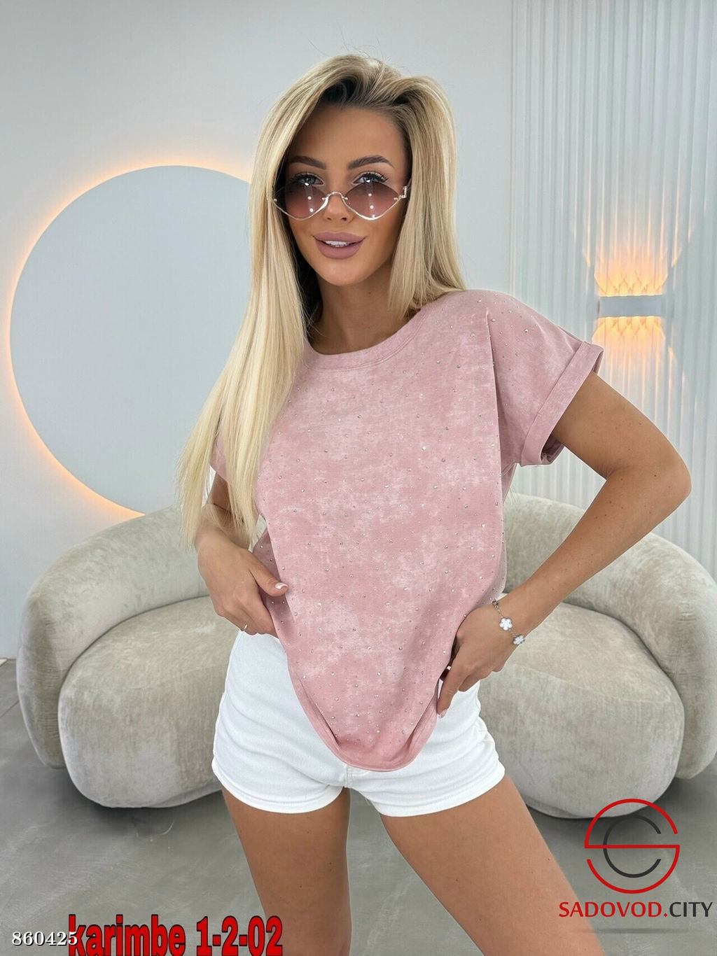 Футболка женская из хлопка - Fiona фото 3