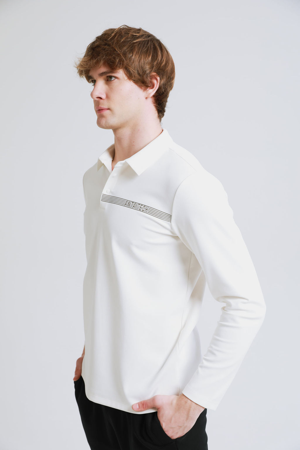Лонгслив half-zip Белый - Anta фото 5