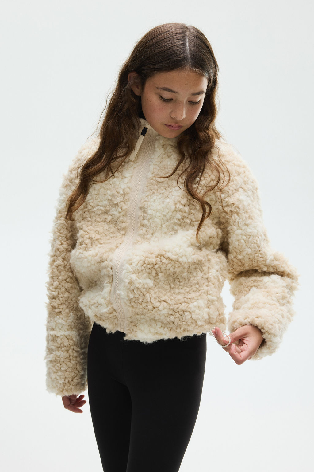 Chaqueta de deporte en borreguito - H&m фото 3