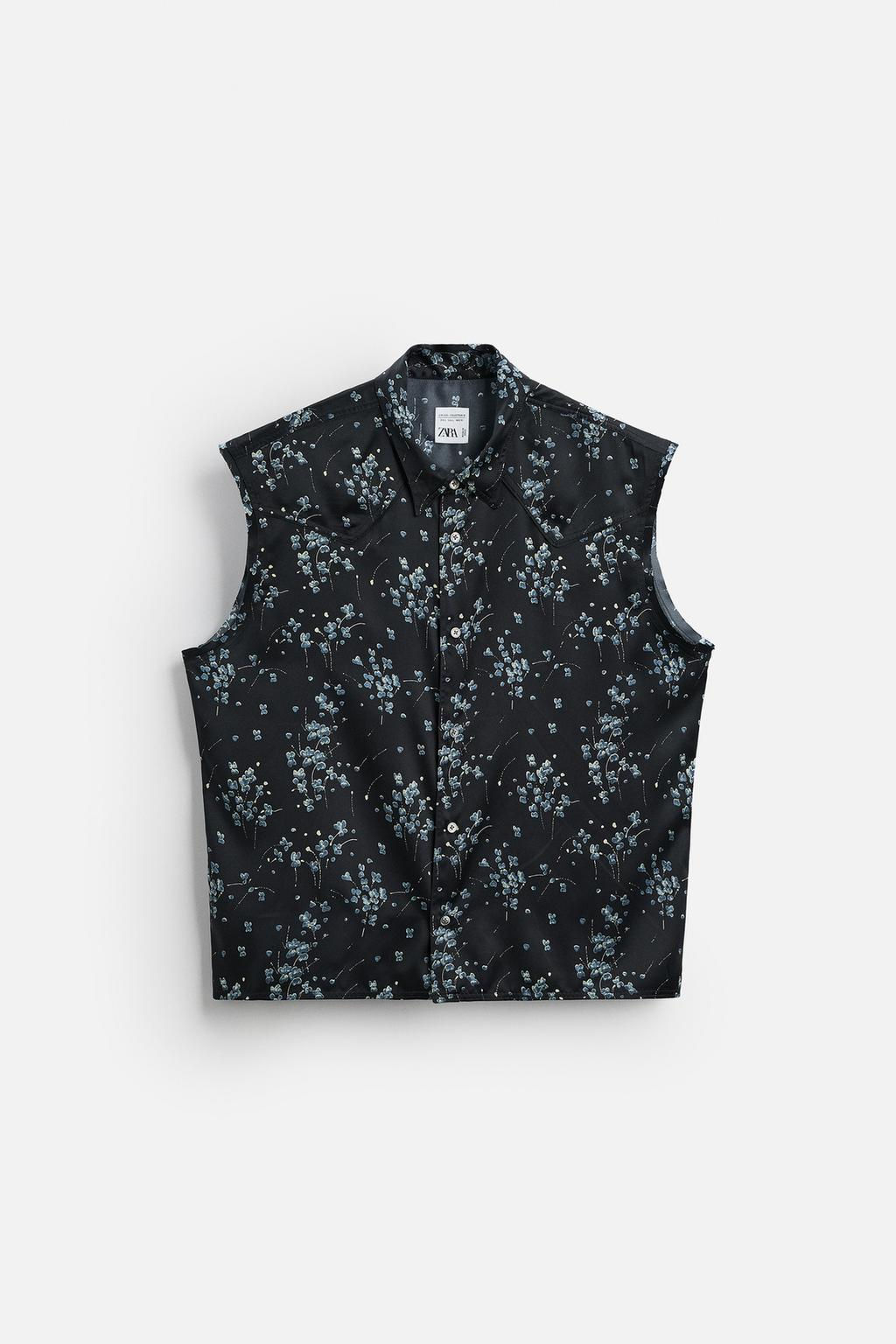 FLORAL PRINT SHIRT - LIMITED EDITION - Zara фото 8