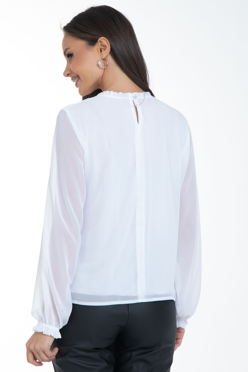 Блуза Волшебный шифон (вайт)
