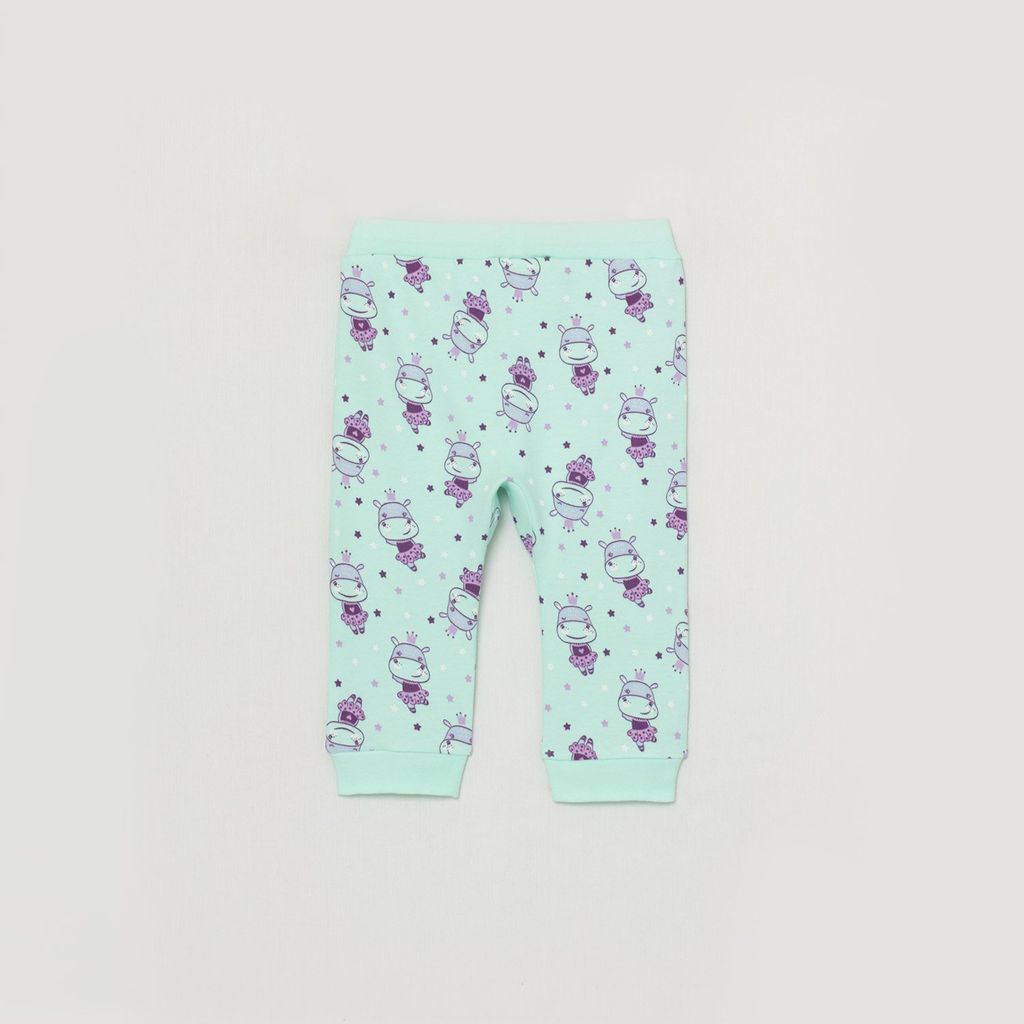 CRB wear/CWNG 70069-38 Брюки для девочки, ментоловый/Ex.Cherubino  фото 3