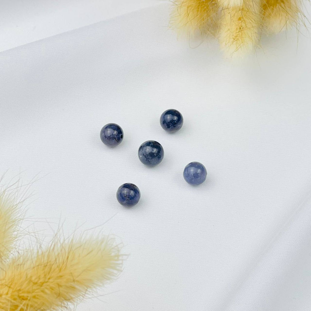 Бусины для украшений из Иолита (5 шт)