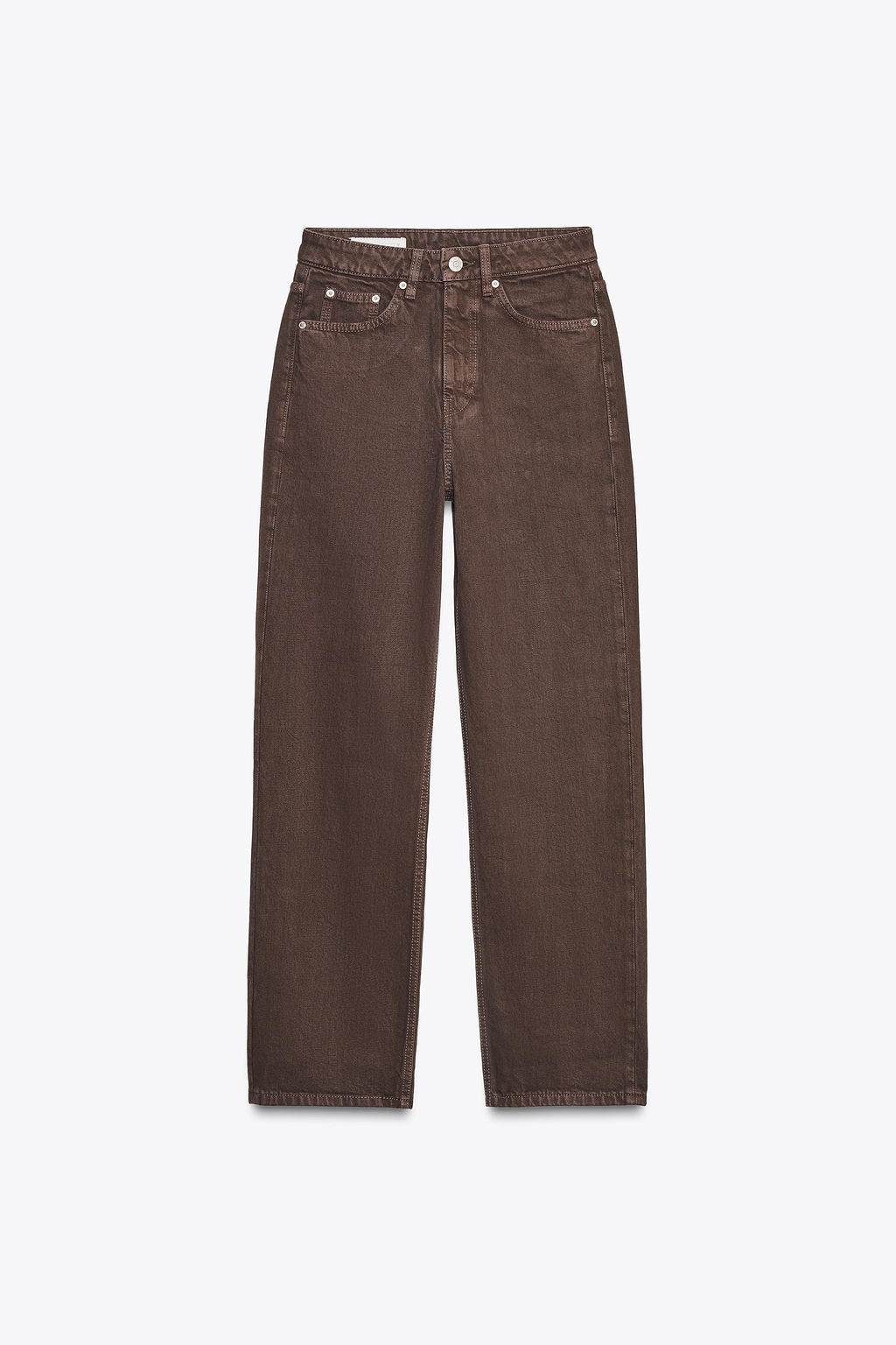 TRF MOM FIT HIGH-WAIST JEANS - Zara фото 16