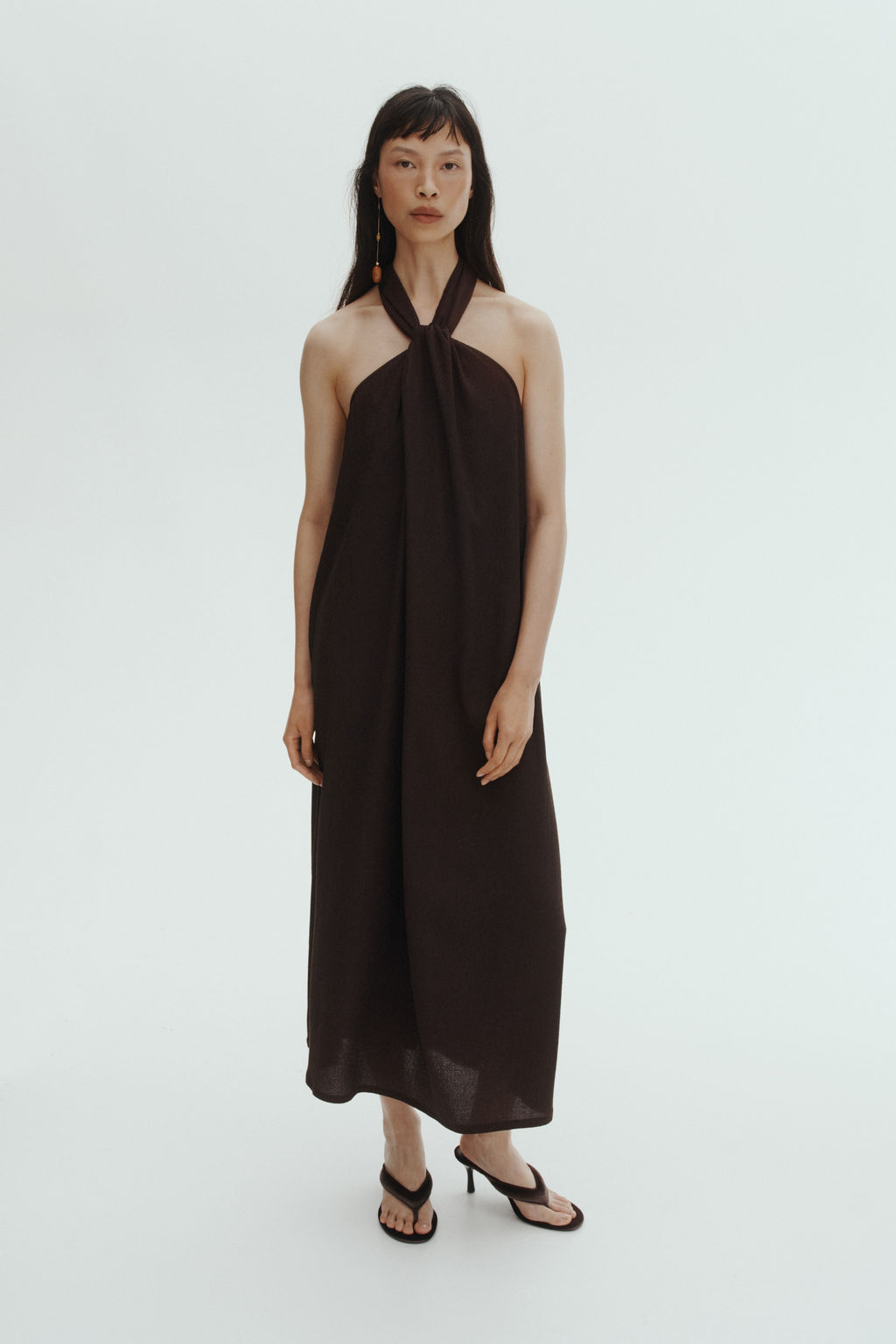 Vestido halter con detalle girado - H&m фото 4