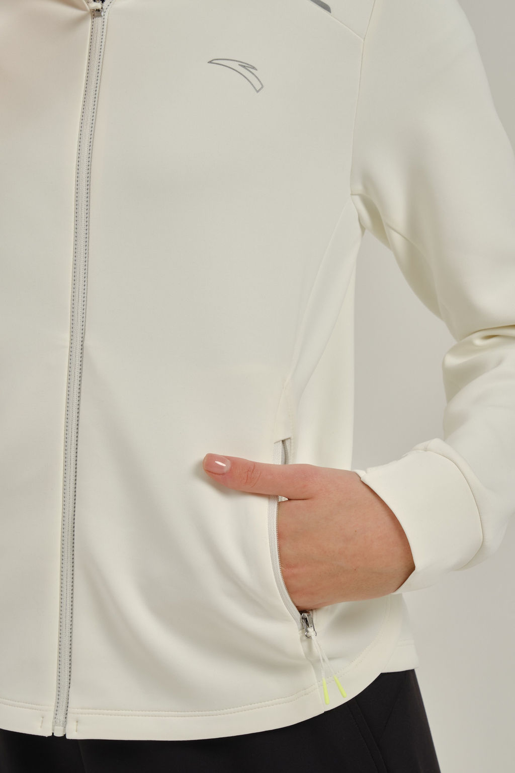 Толстовка на молнии Бежевый - Anta фото 4