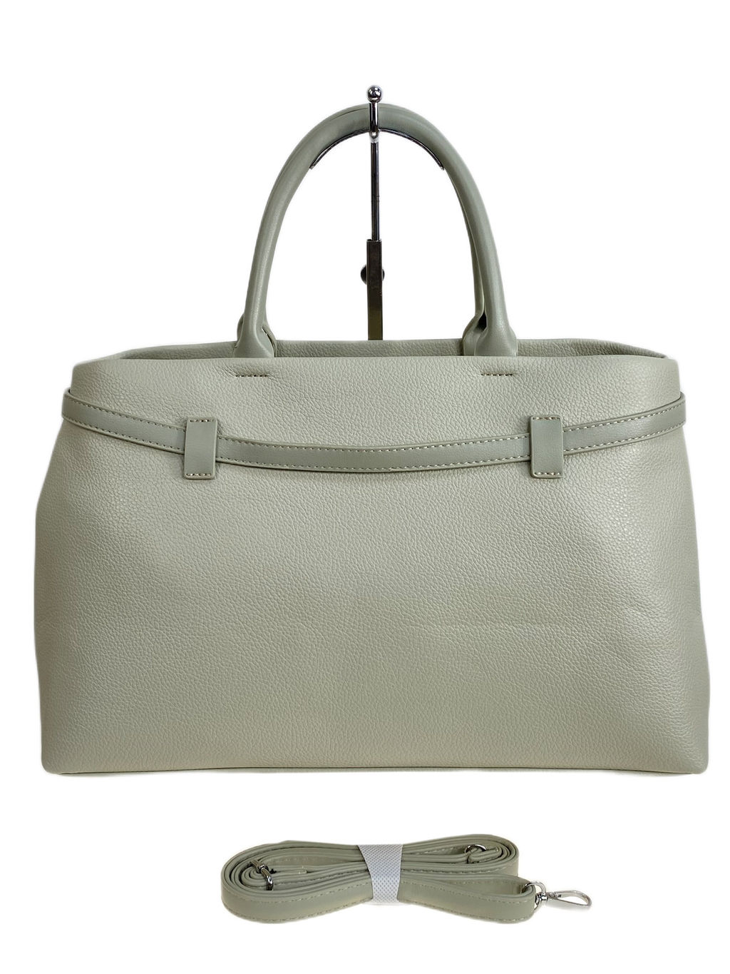 Женская сумка из искусственной кожи, цвет светло зеленый - Greta фото 2