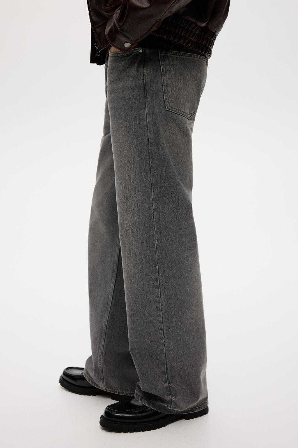 Loose Straight Jeans - H&m фото 12
