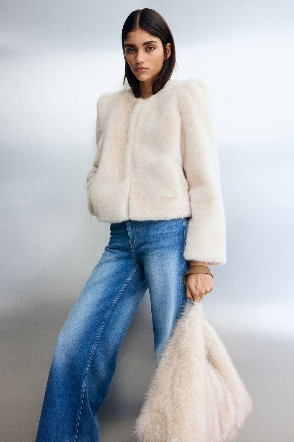 Chaqueta efecto pelo - H&m фото 6