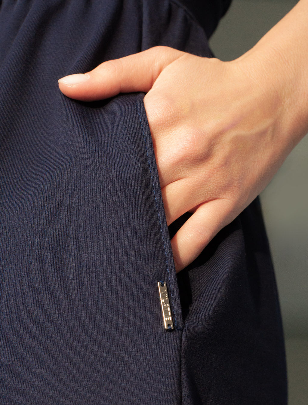 Платье из футера двухнитки с эластаном - Vilatte фото 3