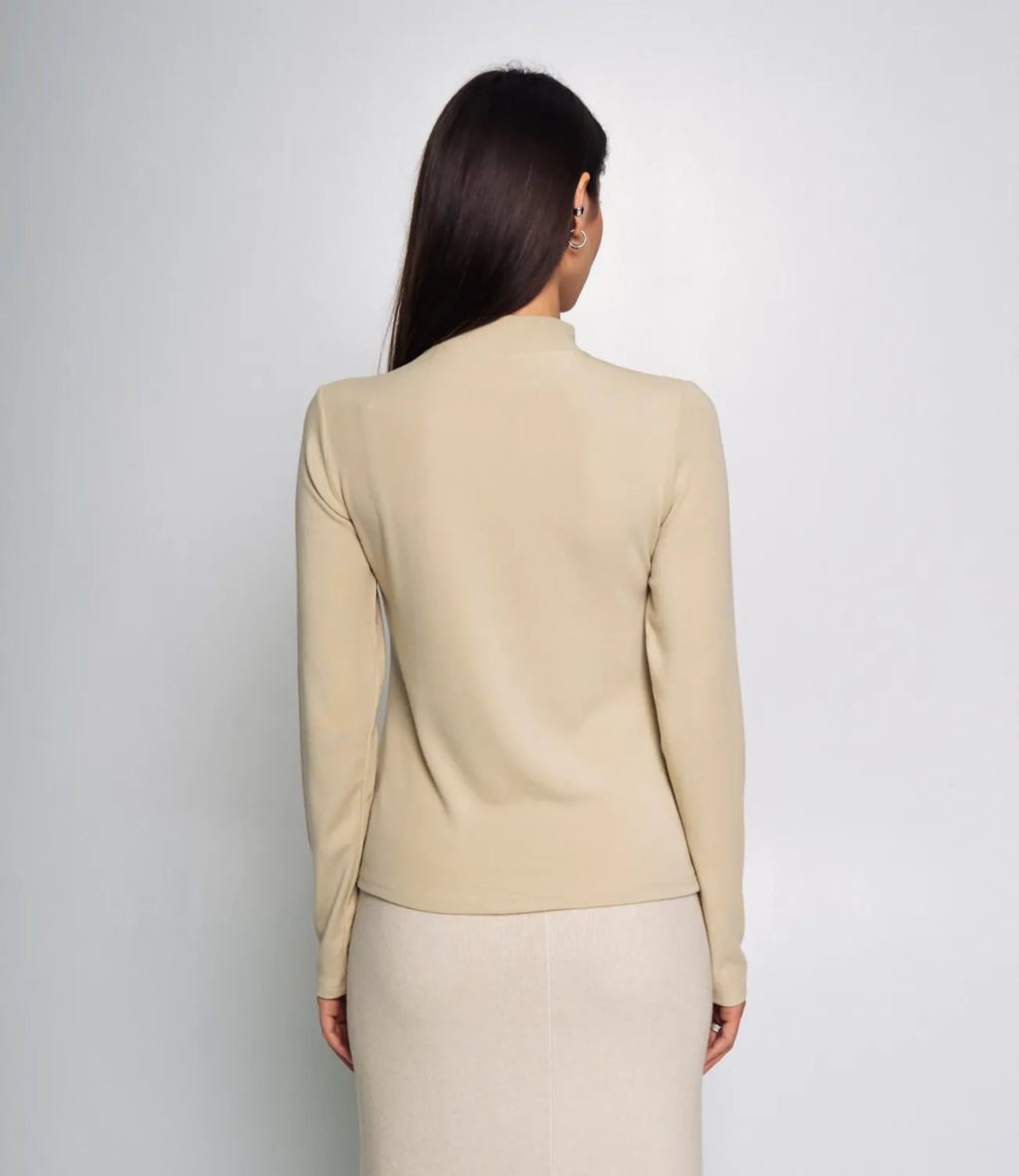 Водолазка #КТ801 (10), бежевый - Dommod фото 3