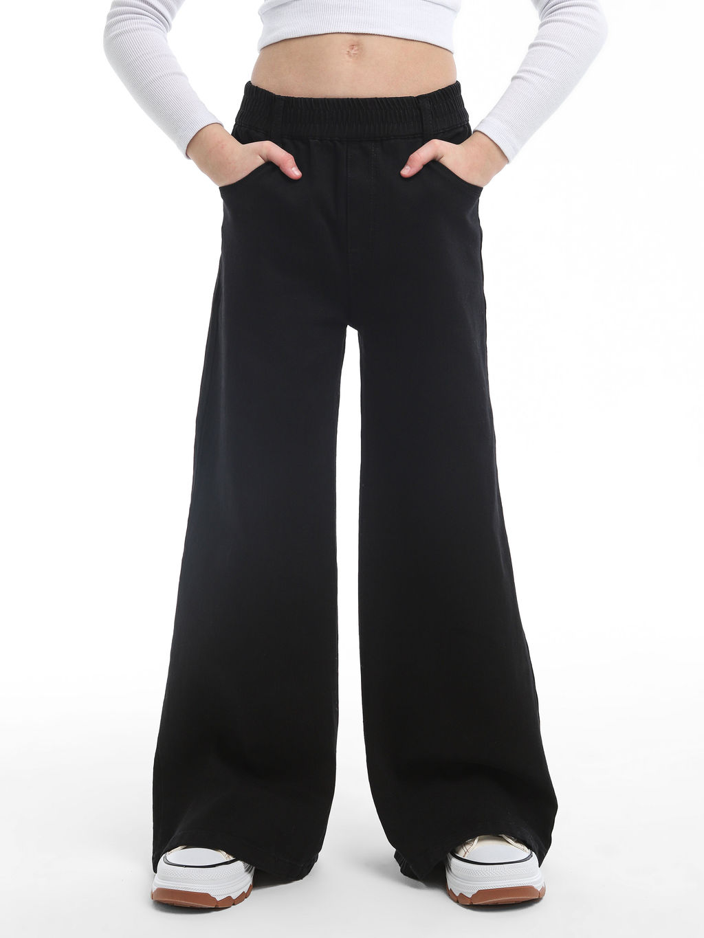 Джинсы-палаццо для девочек