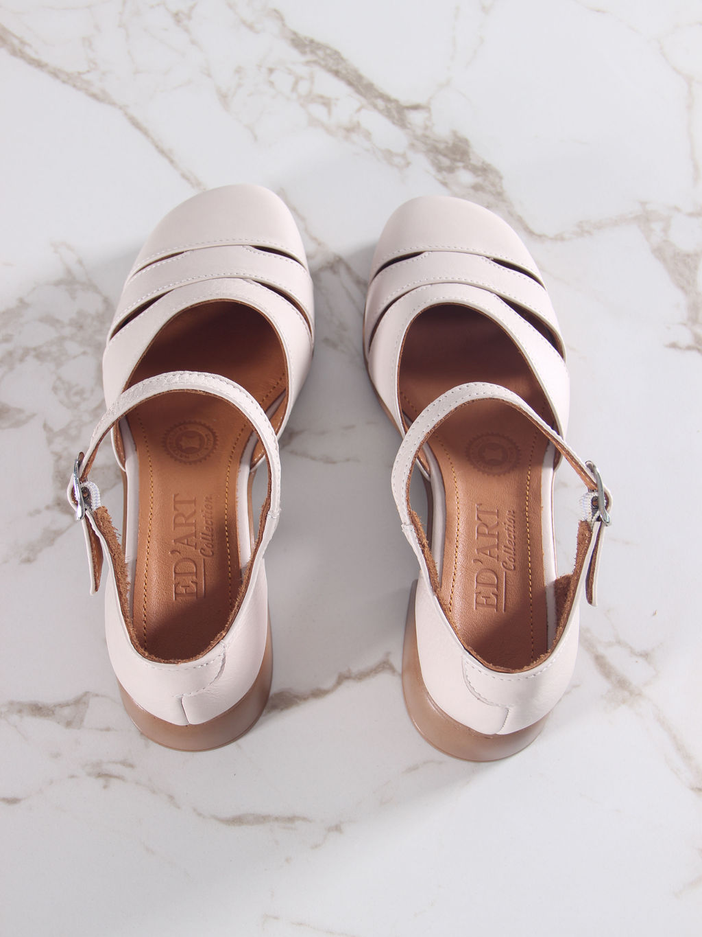 Босоножки 3032.25294br.Бежевый стар+коричневый