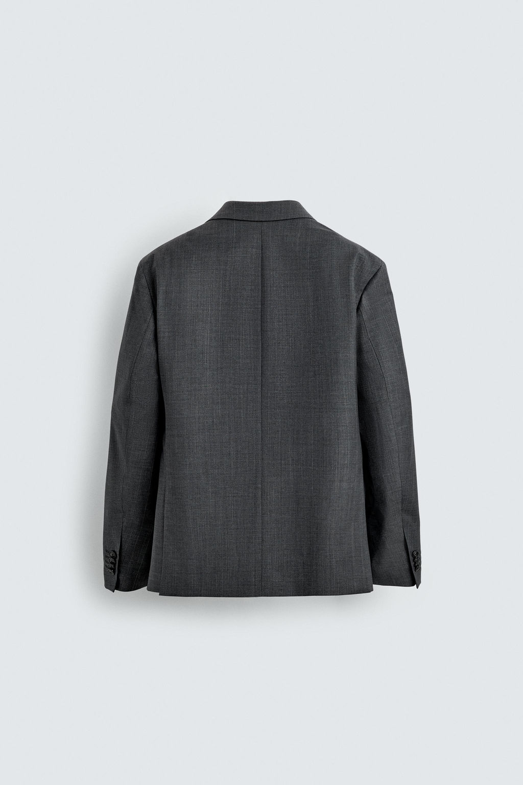 BLAZER REGULAR FIT TRAJE RAYA DIPLOM?TICA / Gris - Zara фото 8