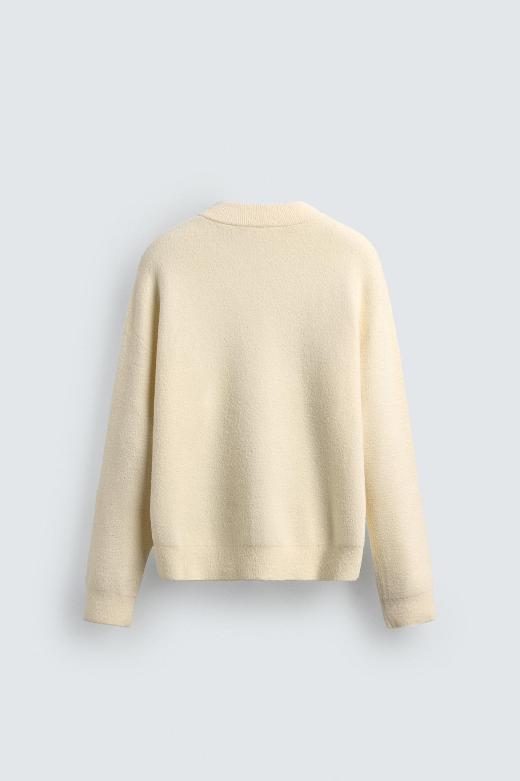 RELAXED FIT TEXTURED JUMPER - Zara фото 6