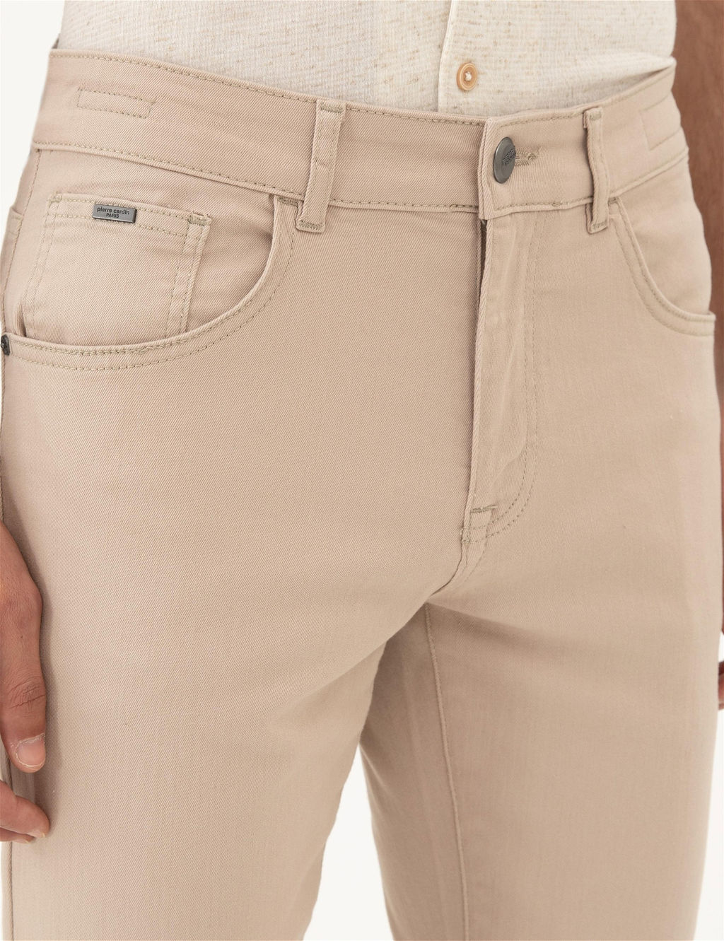 Bej Slim Fit Jean Pantolon - Pierre cardin фото 5