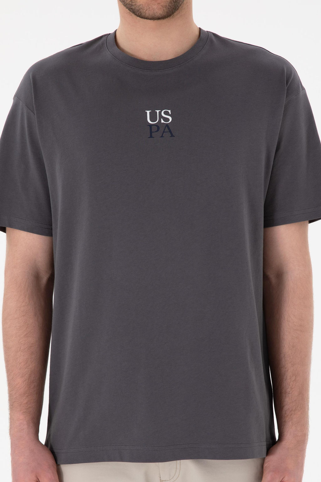 Erkek Comfort Fit Bisiklet Yaka Antrasit Ti__rt Sepette S_rpriz _ndirim - U.s. polo assn фото 7