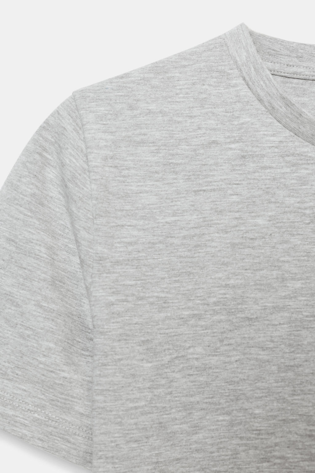 CAMISETA CROPPED MANGA CORTA / Gris vigor? - Zara фото 8