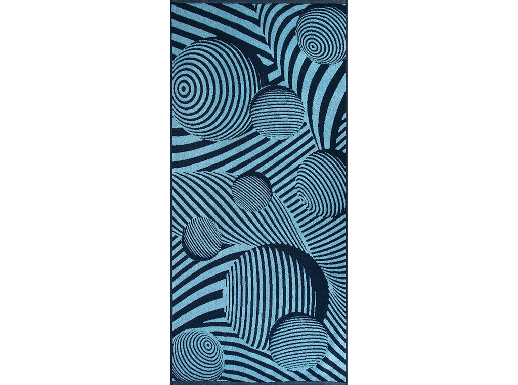 Полотенце махровое 6с102.411ж1 Система(т.синий2) 67х150см