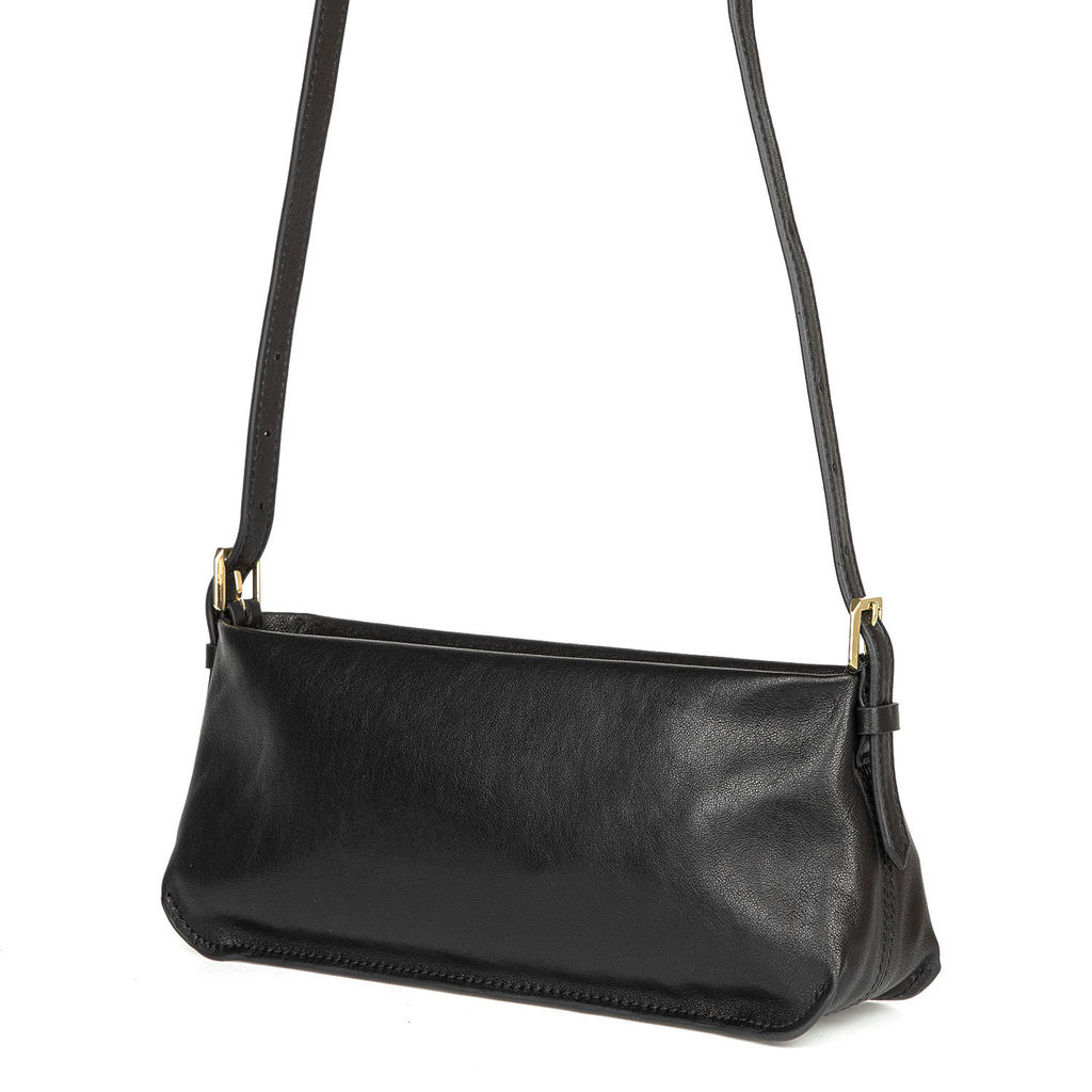 70238 black, Женская кожаная сумка, Barcelo Biagi