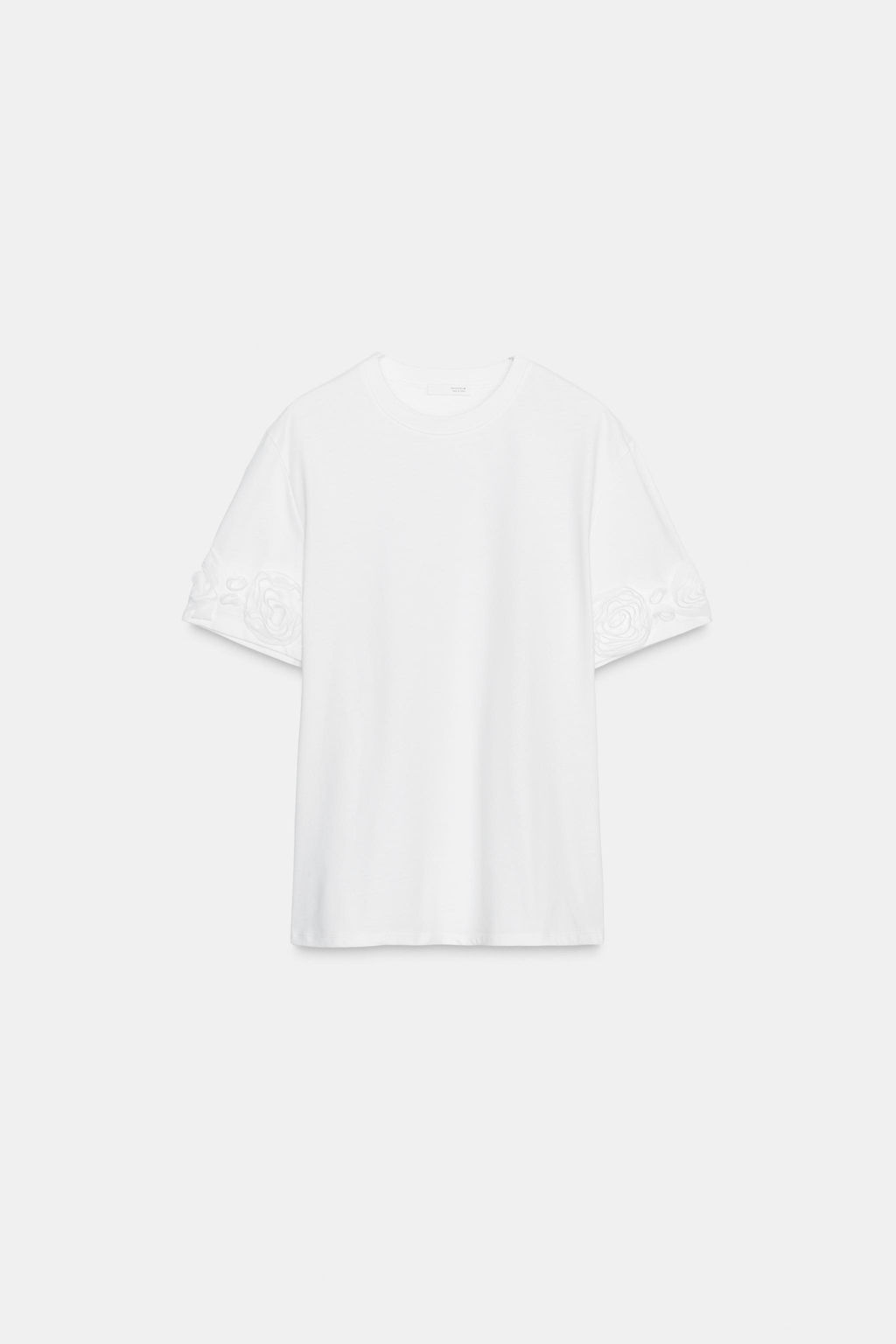 3D FLORAL T-SHIRT - Zara фото 8