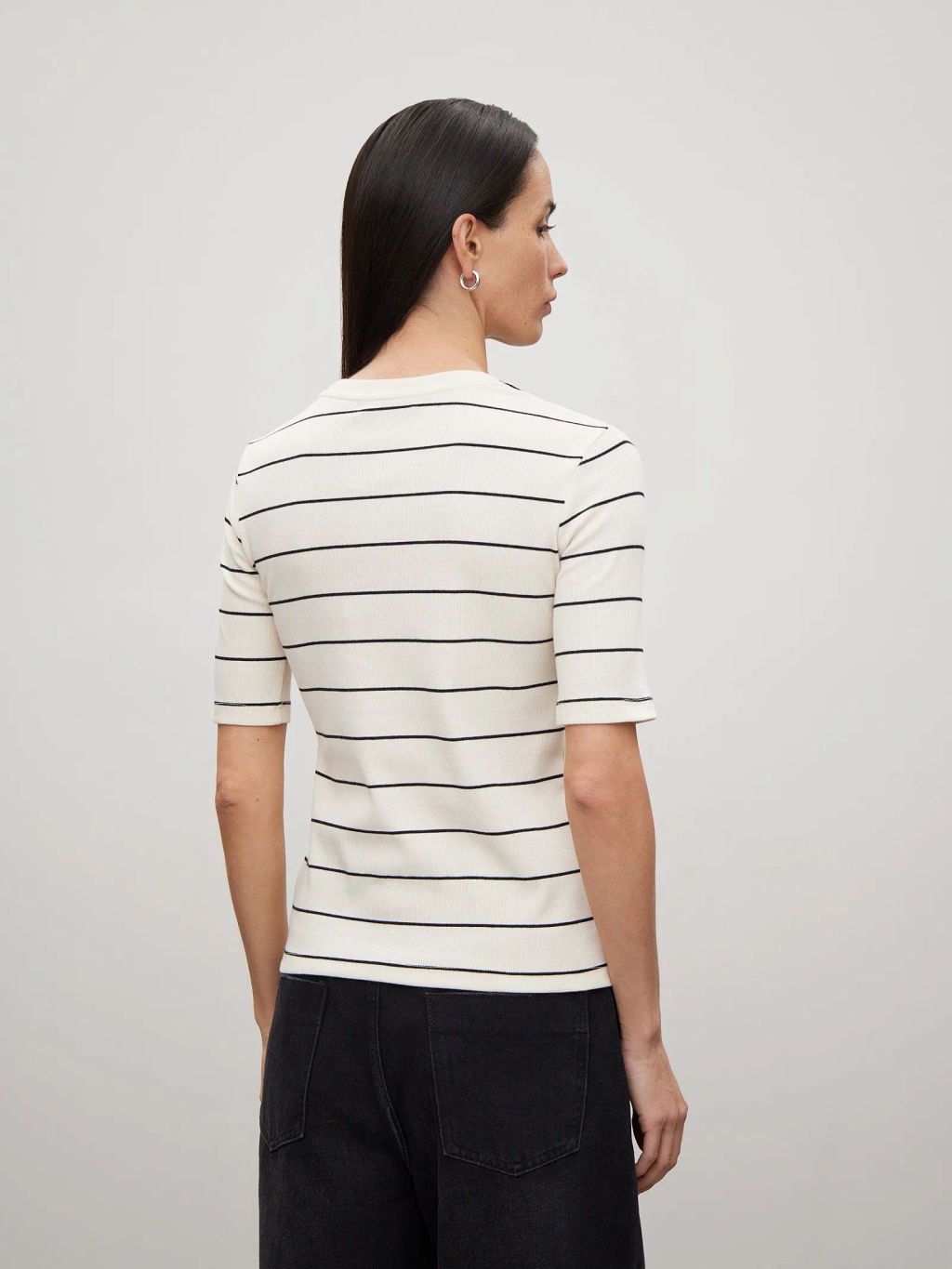 Футболка с удлиненным рукавом - Emka фото 4