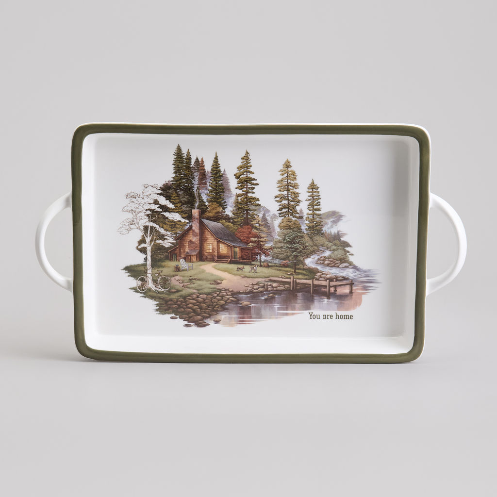 БЛЮДО С РУЧКАМИ LEFARD FAMILY HOUSE ПРЯМОУГ. 35,5*20*4 СМ фото 9