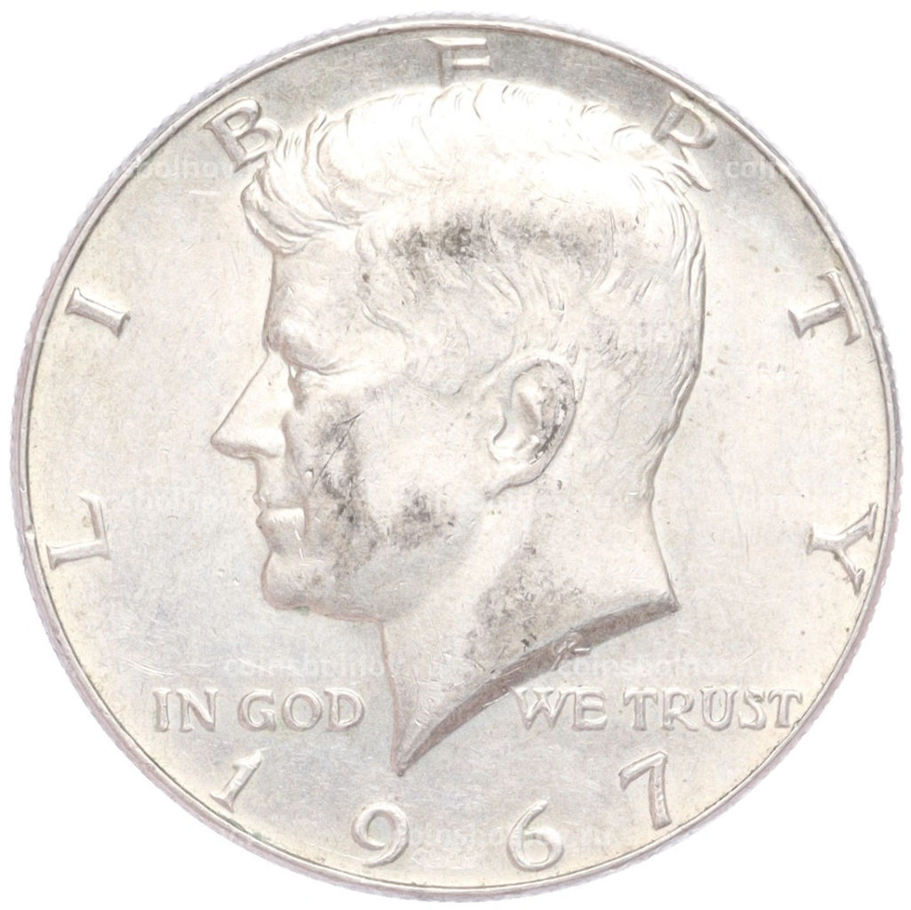 1/2 доллара (50 центов) 1967 года США
