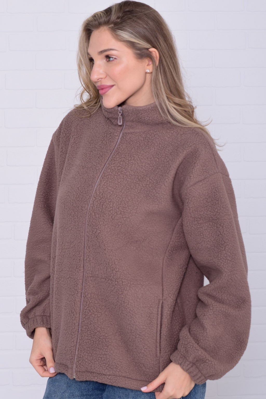 Толстовка женская 6-225 из флиса - Новое кимоно фото 16