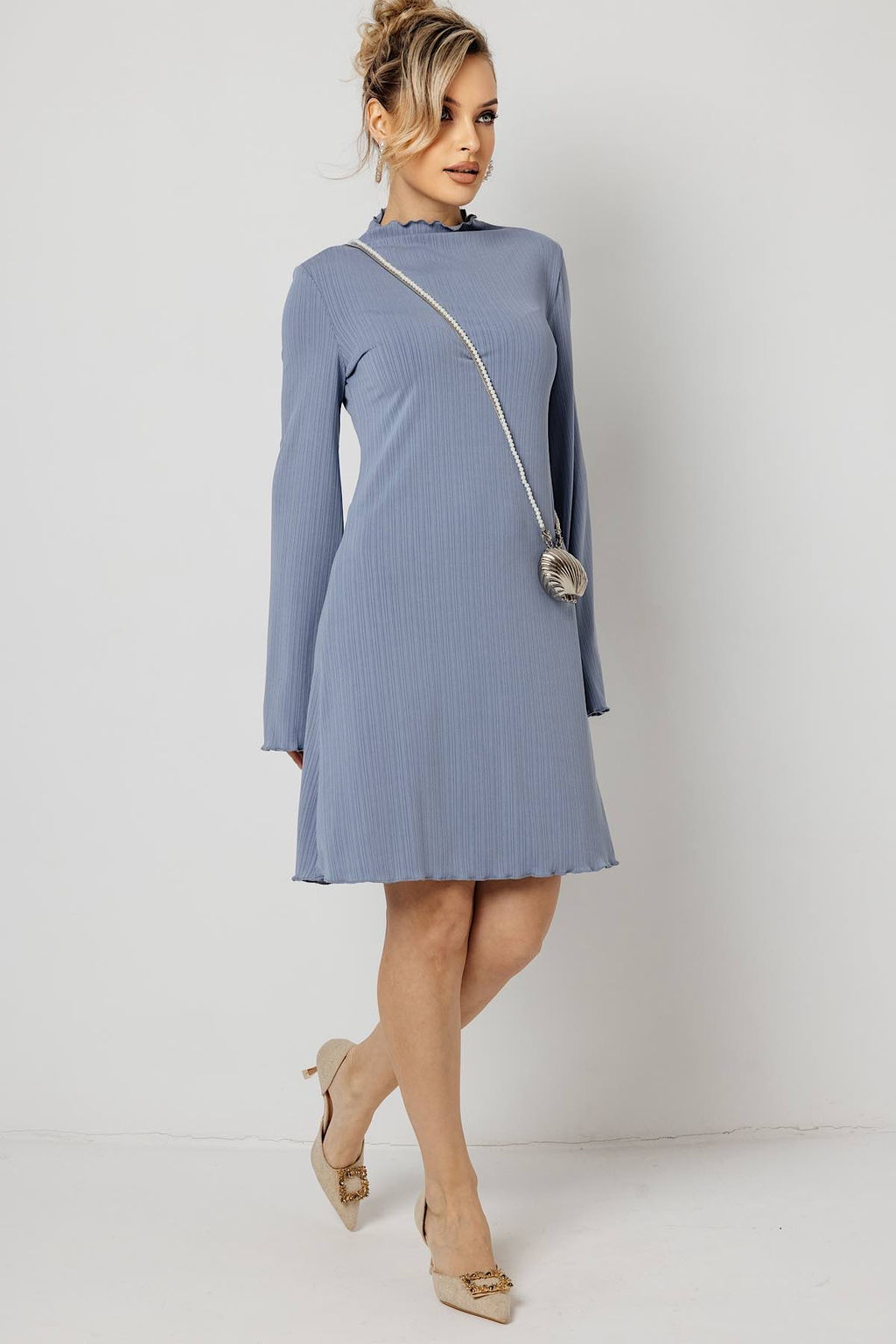 Платье женское 6167/03/Пыльно-голубой - Rise фото 3